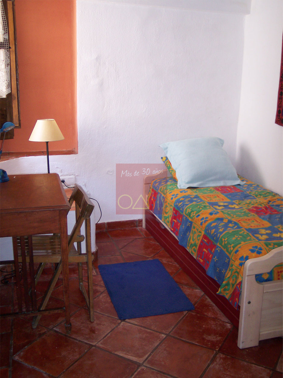 Dormitorio de casa en Albaicín, Granada.