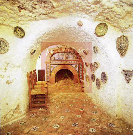 Casa-cueva de carmen en venta en el Albaicín, Granada.