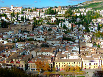 Barrio Albaicín de Granada